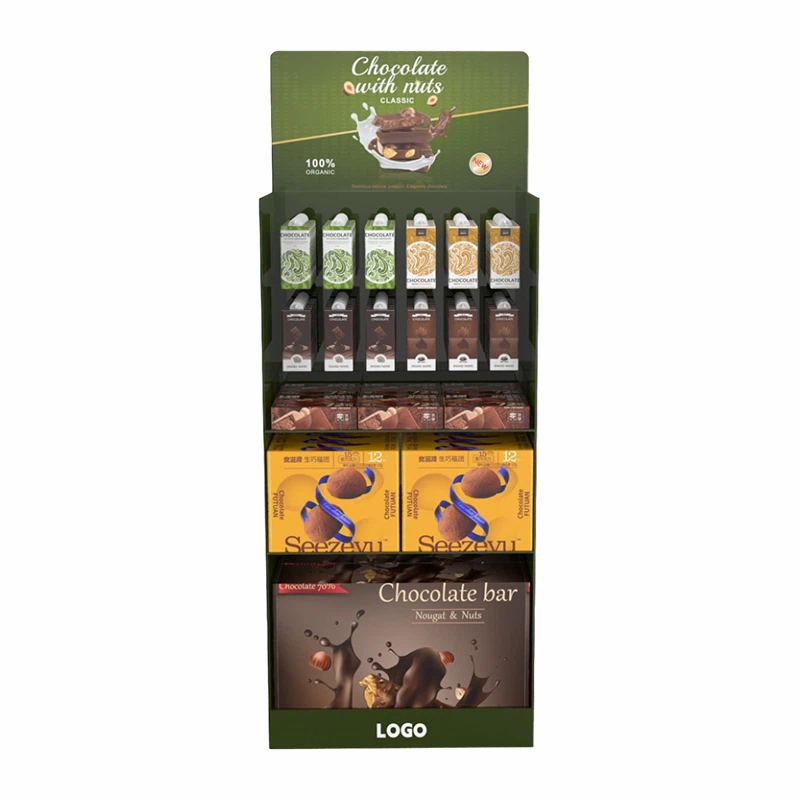 Kartong displayställ