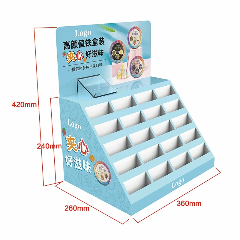 Displaystativ av kartong