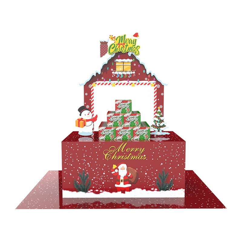 Pappersgolvdisplaystativ